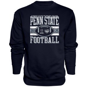 navy crew neck sweatshirt CFP Semifinal at the Capital One Orange Bowl Penn State 2025 Football